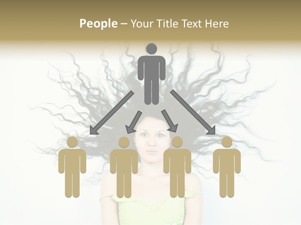 Hairstyle Funny Soft PowerPoint Template