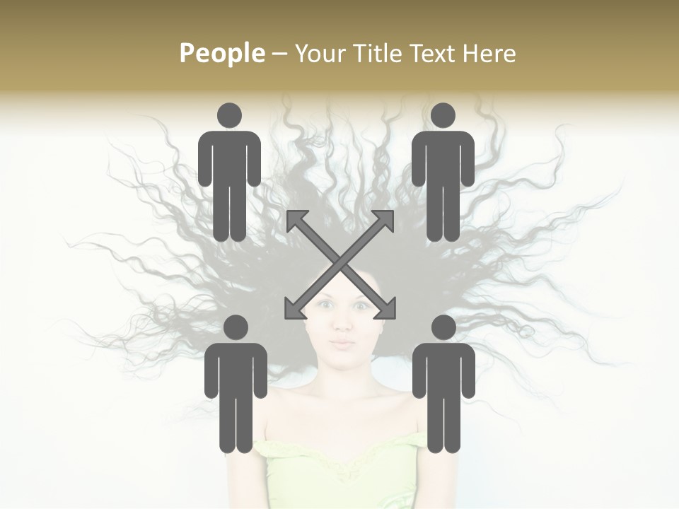 Hairstyle Funny Soft PowerPoint Template