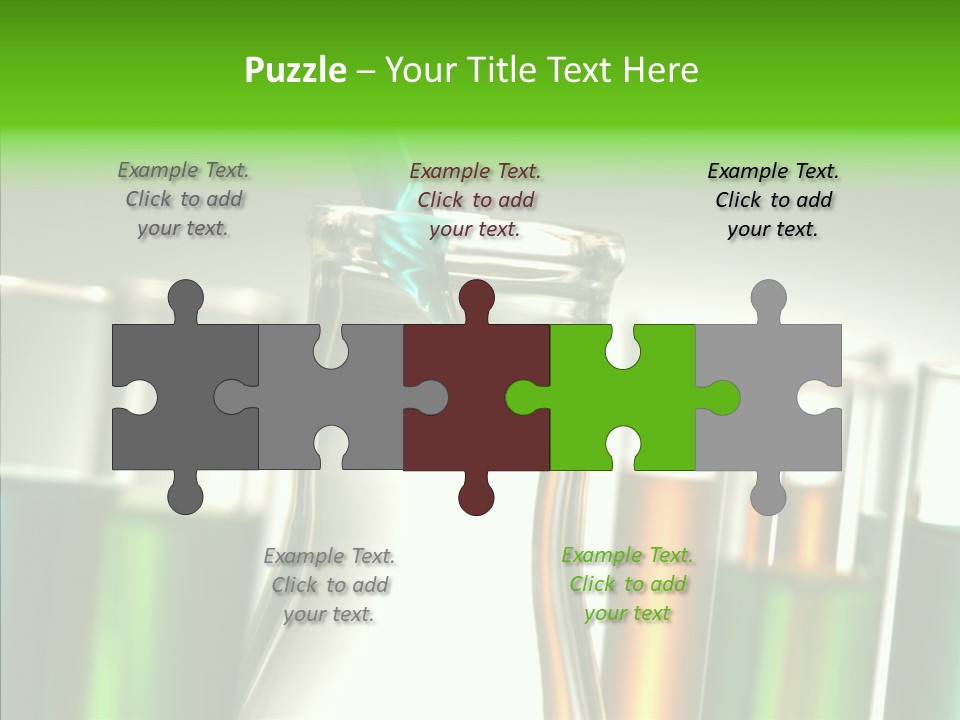 Chemical Research Experiment PowerPoint Template