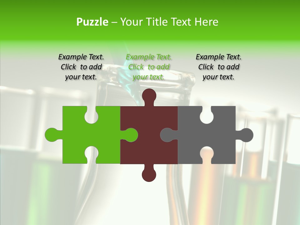 Chemical Research Experiment PowerPoint Template