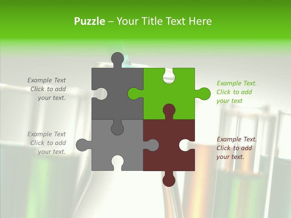 Chemical Research Experiment PowerPoint Template