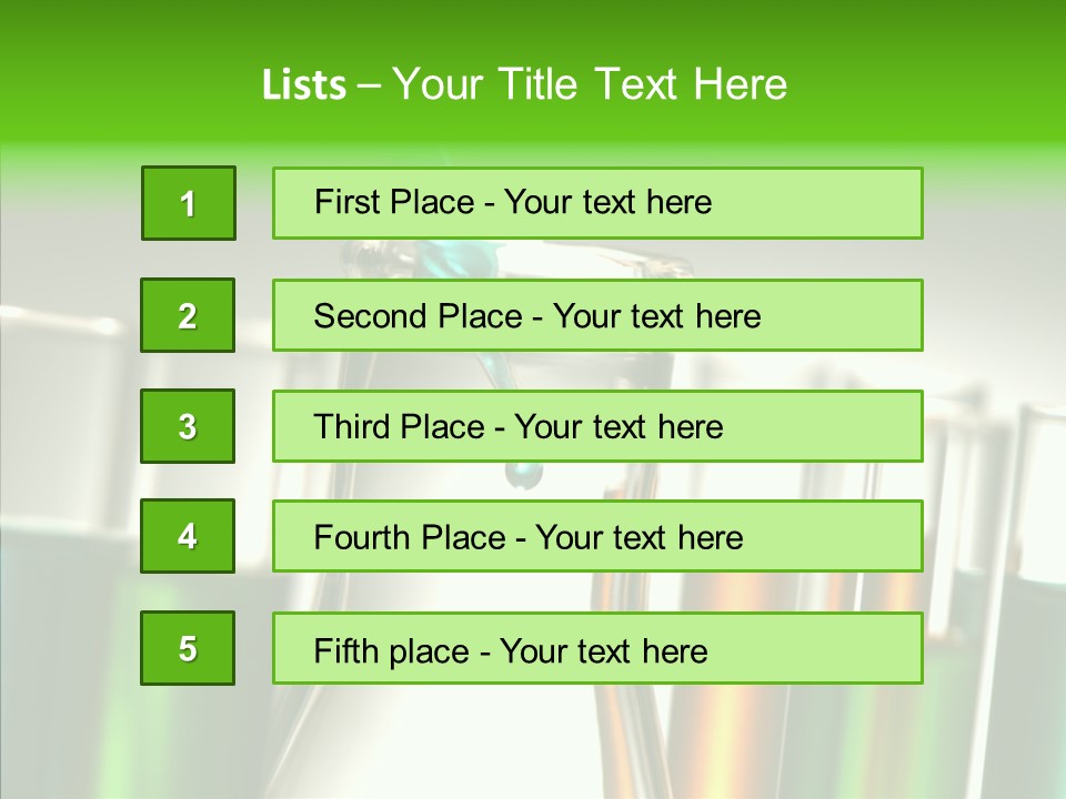 Chemical Research Experiment PowerPoint Template