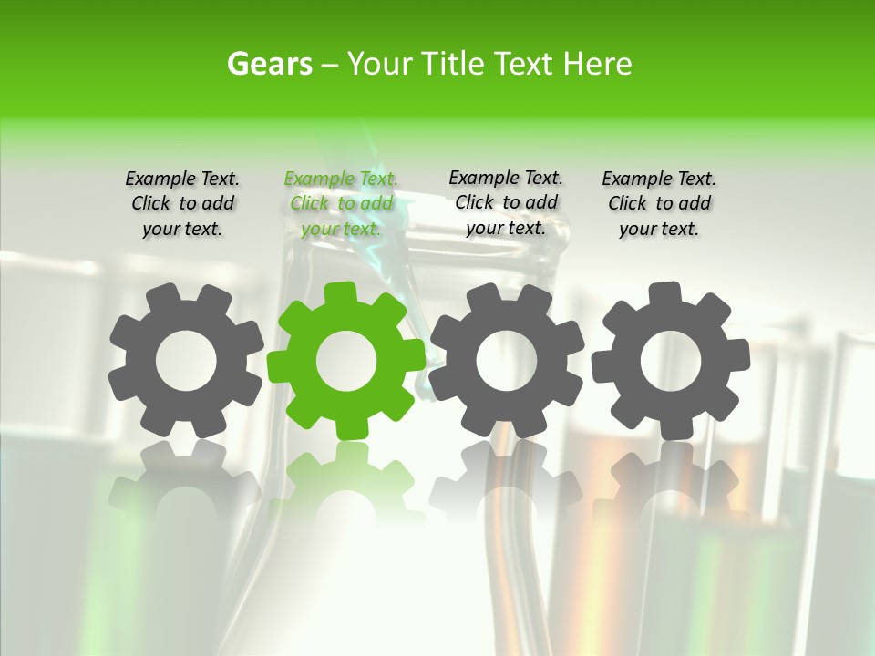 Chemical Research Experiment PowerPoint Template