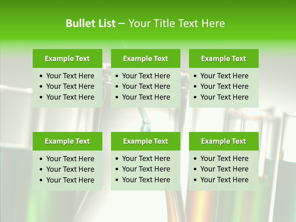 Chemical Research Experiment PowerPoint Template
