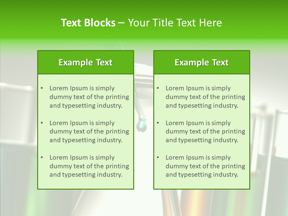 Chemical Research Experiment PowerPoint Template