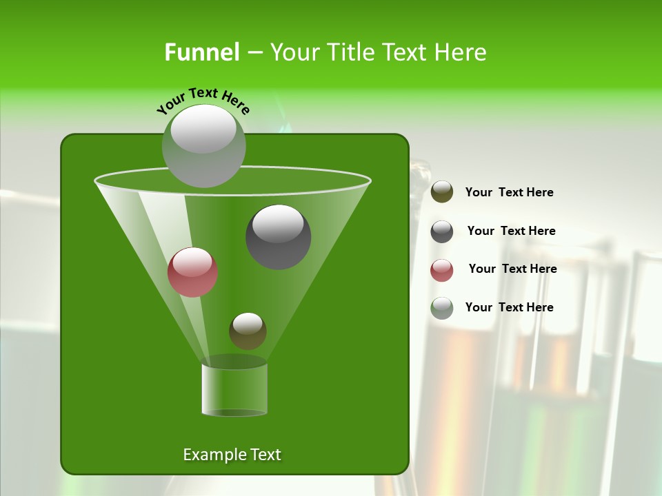 Chemical Research Experiment PowerPoint Template