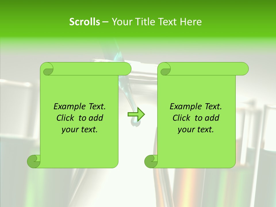 Chemical Research Experiment PowerPoint Template