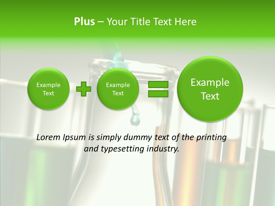 Chemical Research Experiment PowerPoint Template