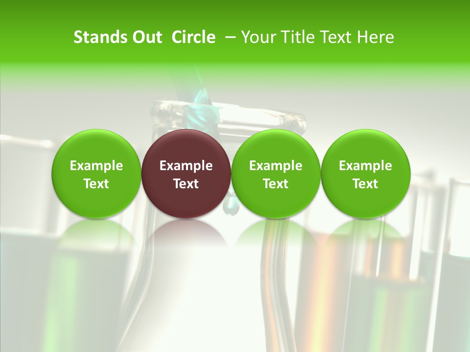Chemical Research Experiment PowerPoint Template