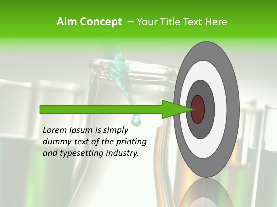 Chemical Research Experiment PowerPoint Template