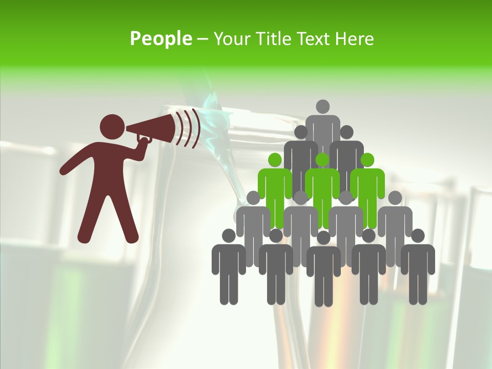 Chemical Research Experiment PowerPoint Template