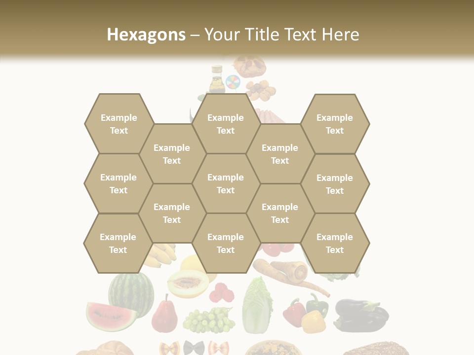 Bread Dairy Sausage PowerPoint Template