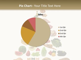 Bread Dairy Sausage PowerPoint Template