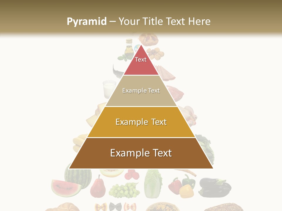 Bread Dairy Sausage PowerPoint Template