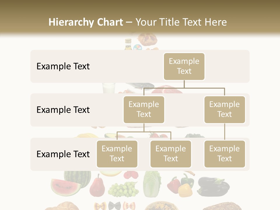 Bread Dairy Sausage PowerPoint Template