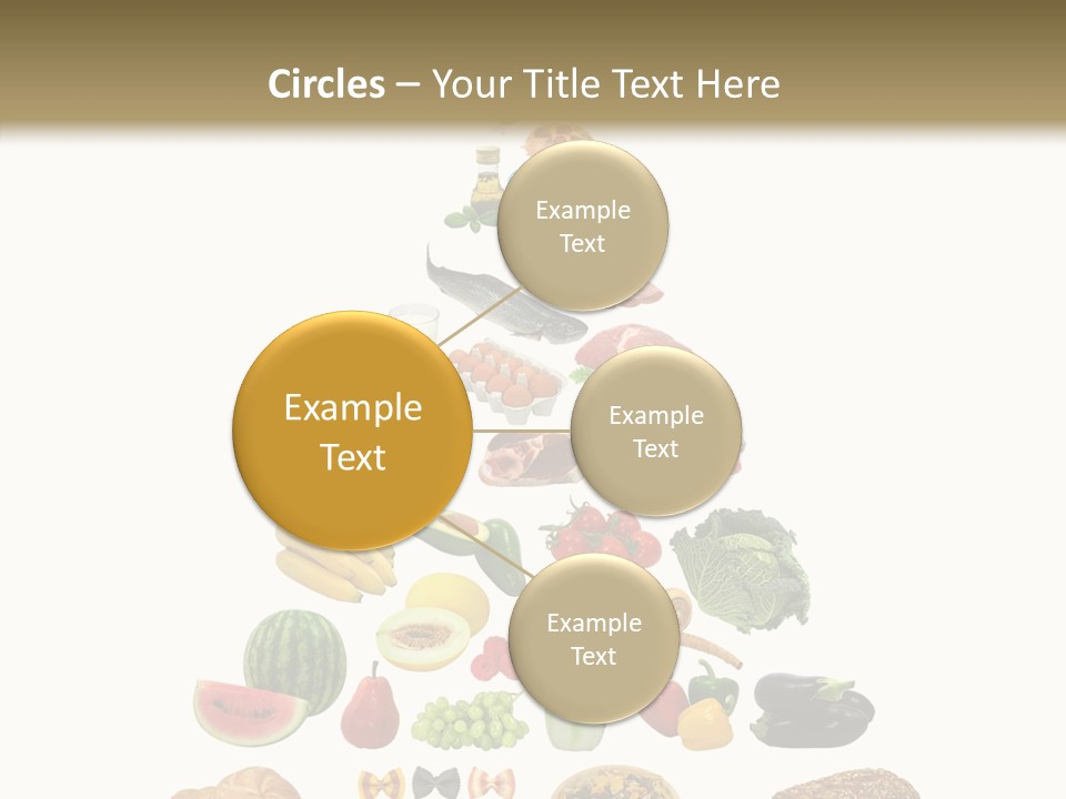 Bread Dairy Sausage PowerPoint Template