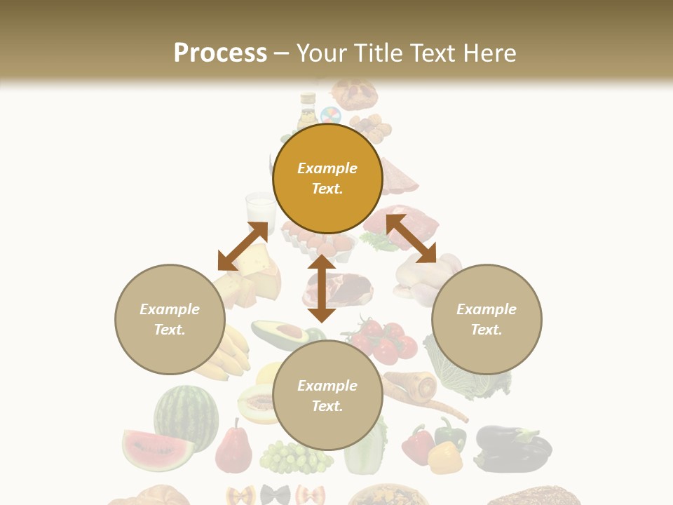Bread Dairy Sausage PowerPoint Template