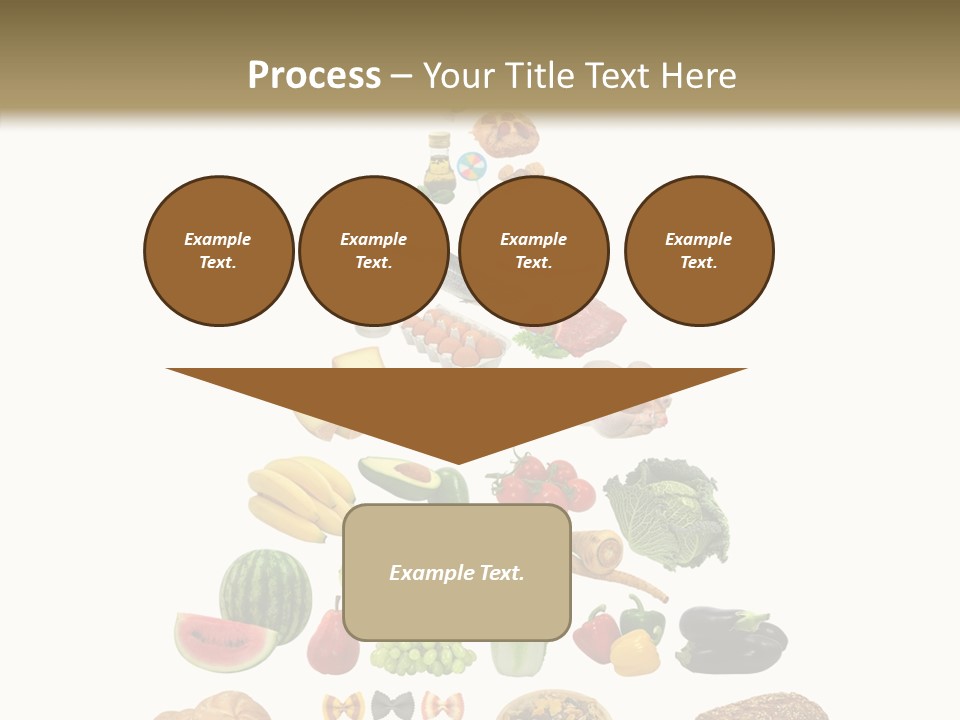 Bread Dairy Sausage PowerPoint Template