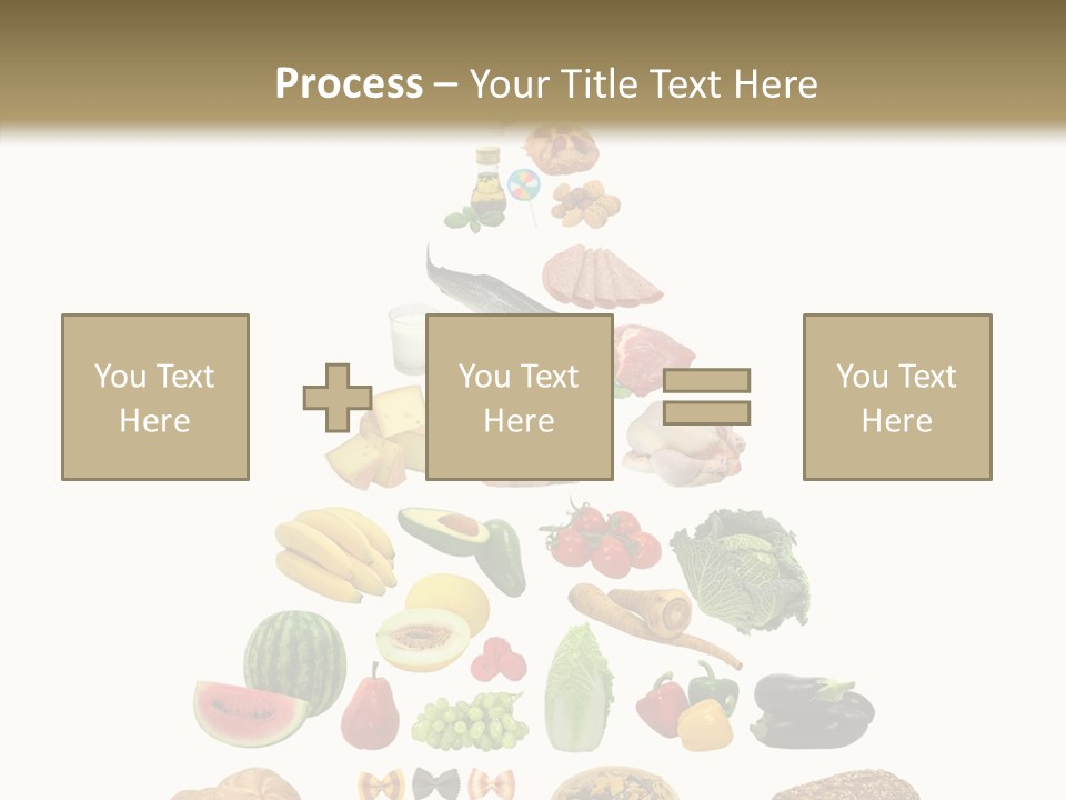Bread Dairy Sausage PowerPoint Template