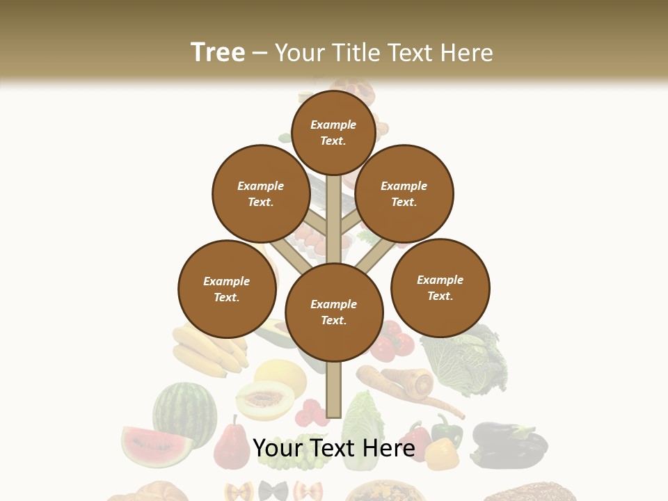 Bread Dairy Sausage PowerPoint Template