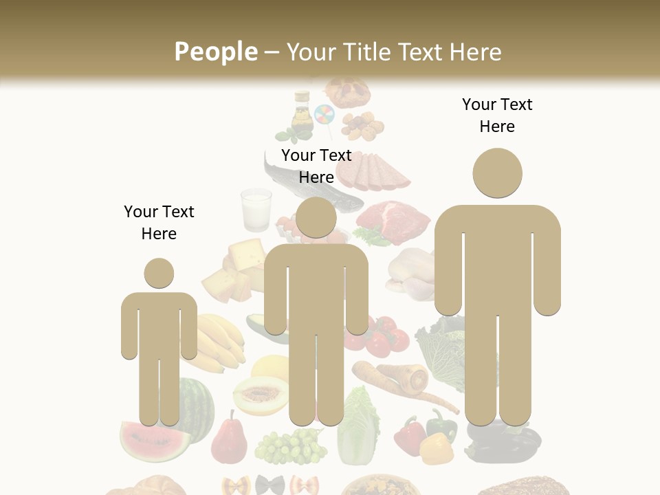 Bread Dairy Sausage PowerPoint Template