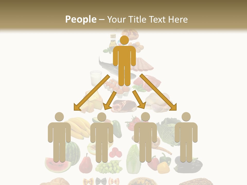 Bread Dairy Sausage PowerPoint Template