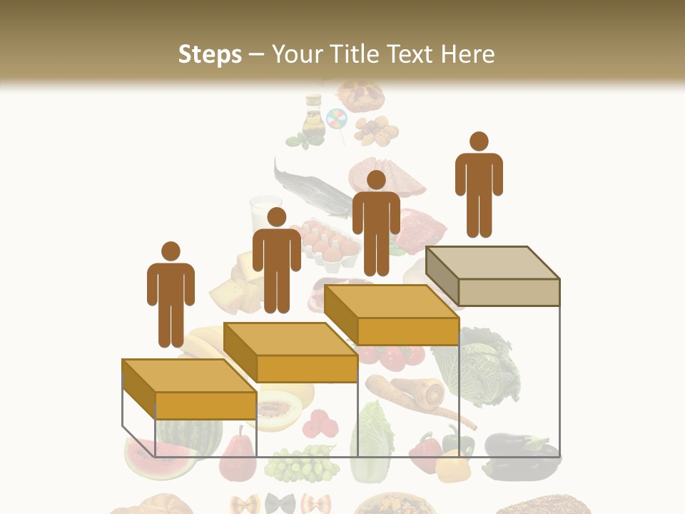 Bread Dairy Sausage PowerPoint Template