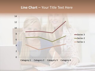 Explaining People Desk PowerPoint Template
