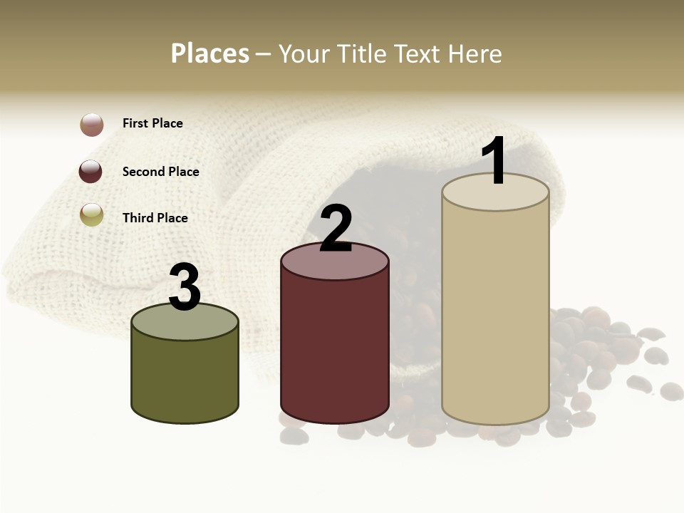 Spill Beige Full PowerPoint Template