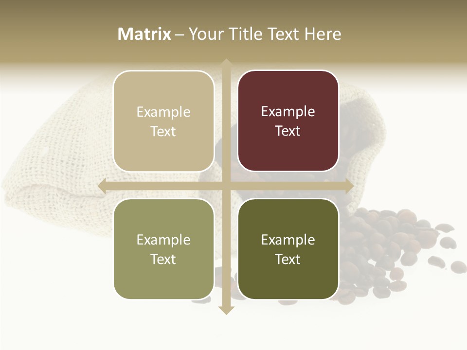 Spill Beige Full PowerPoint Template