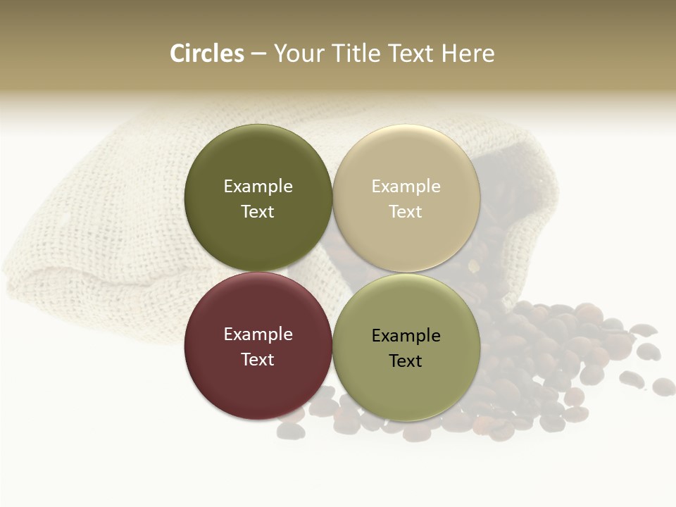 Spill Beige Full PowerPoint Template