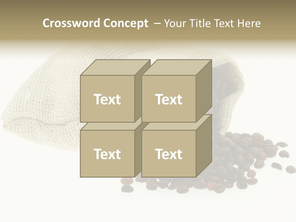 Spill Beige Full PowerPoint Template