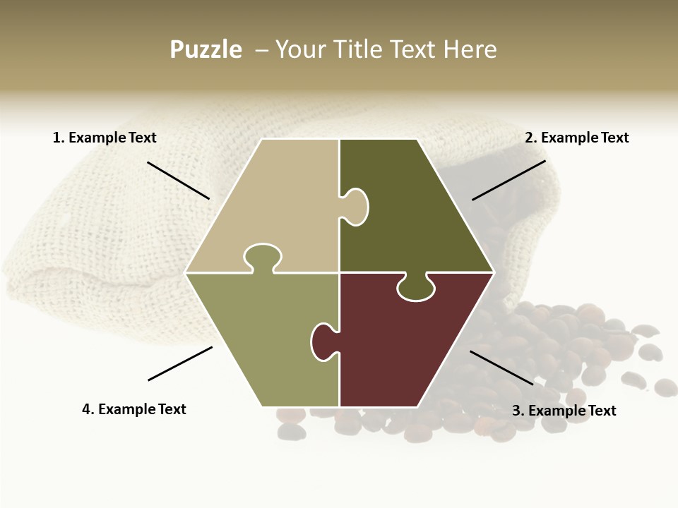 Spill Beige Full PowerPoint Template