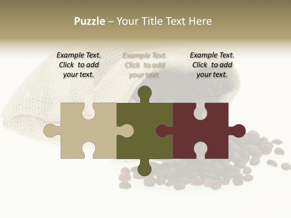 Spill Beige Full PowerPoint Template