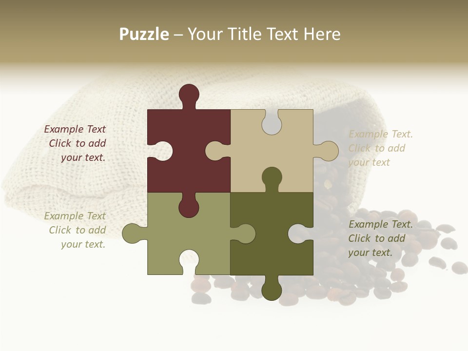 Spill Beige Full PowerPoint Template