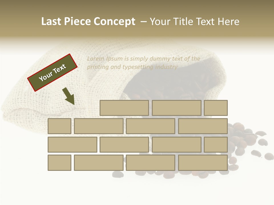 Spill Beige Full PowerPoint Template