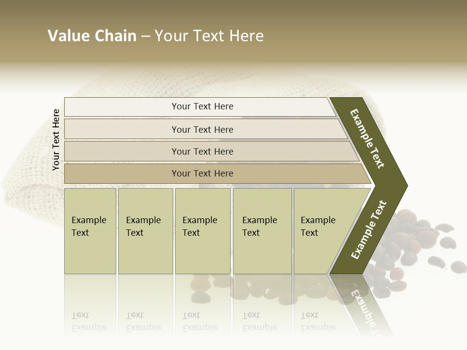 Spill Beige Full PowerPoint Template