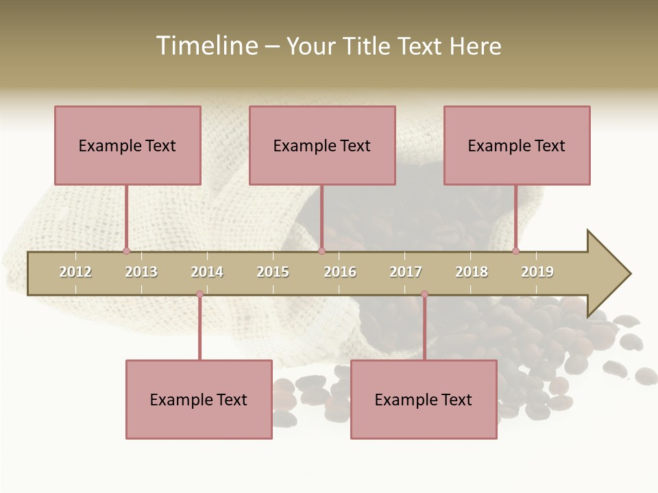 Spill Beige Full PowerPoint Template