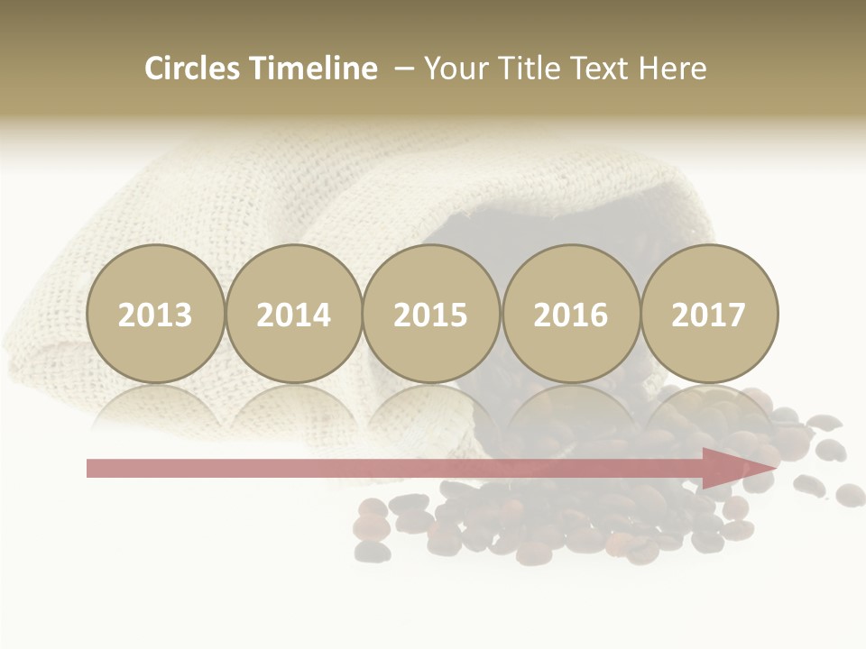 Spill Beige Full PowerPoint Template