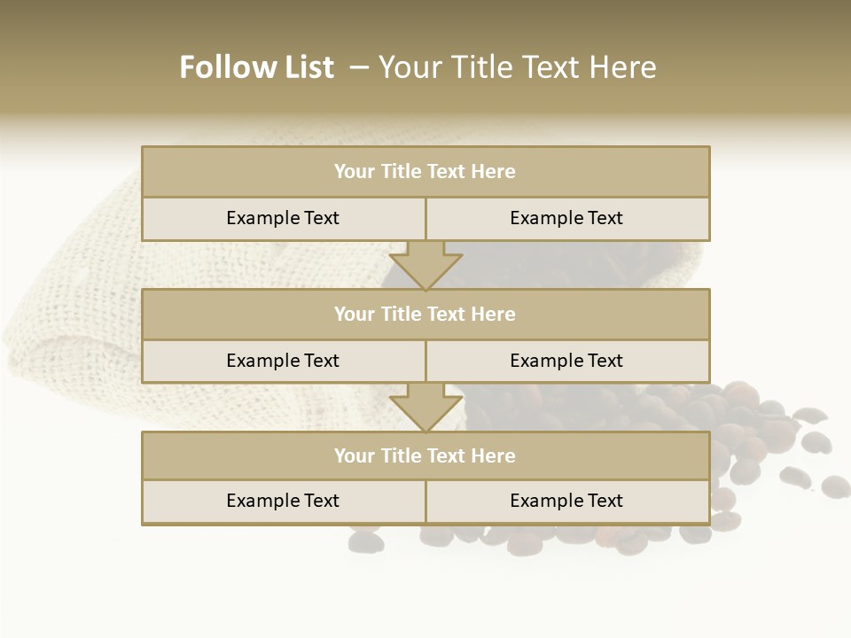 Spill Beige Full PowerPoint Template