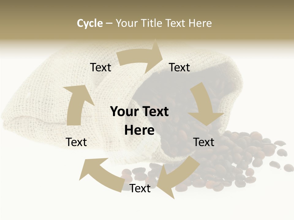 Spill Beige Full PowerPoint Template