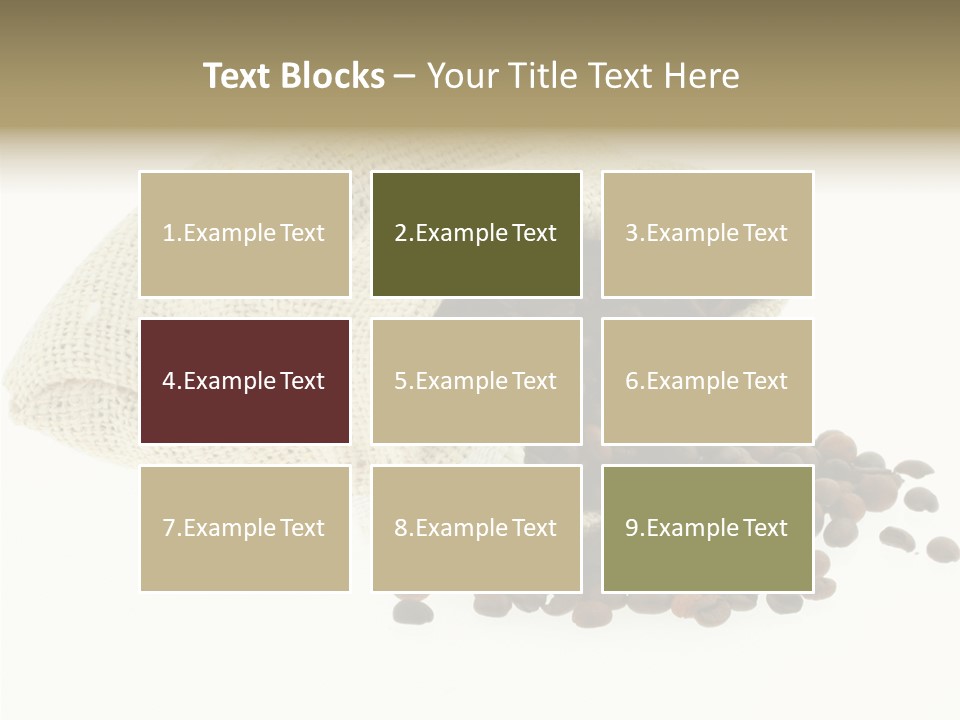 Spill Beige Full PowerPoint Template