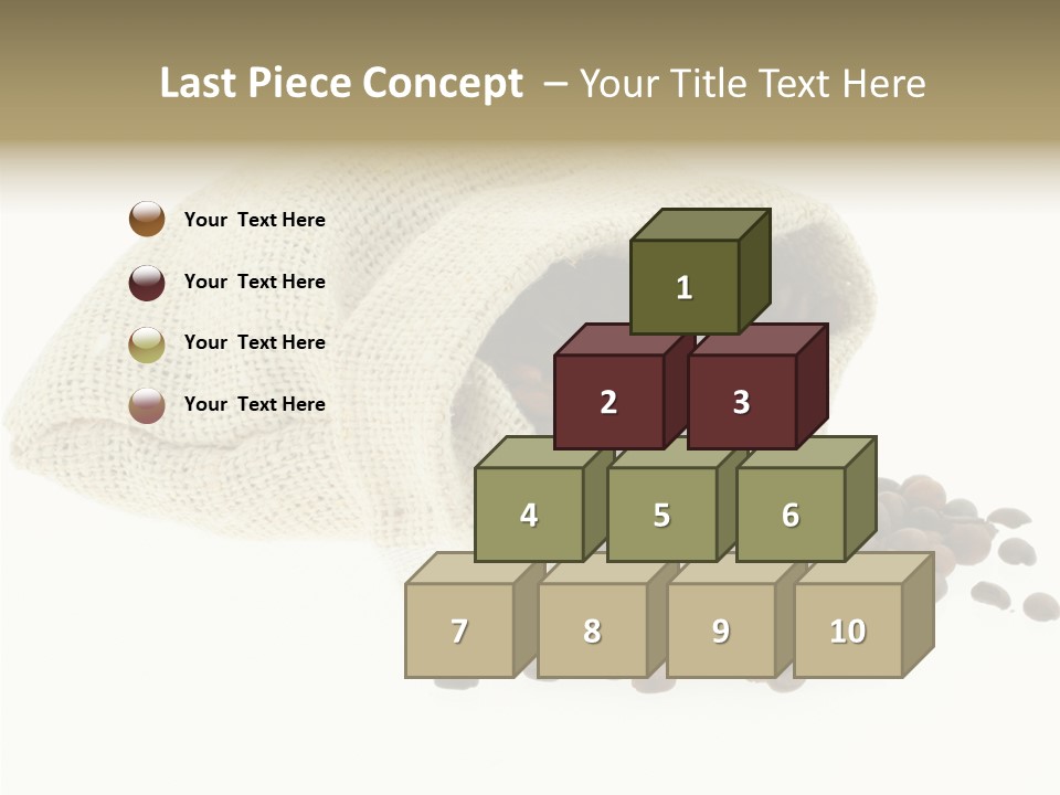 Spill Beige Full PowerPoint Template