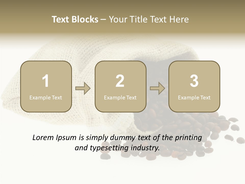 Spill Beige Full PowerPoint Template