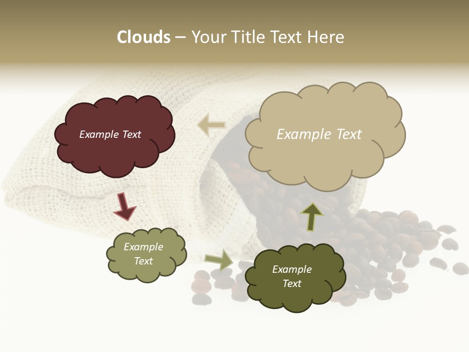 Spill Beige Full PowerPoint Template