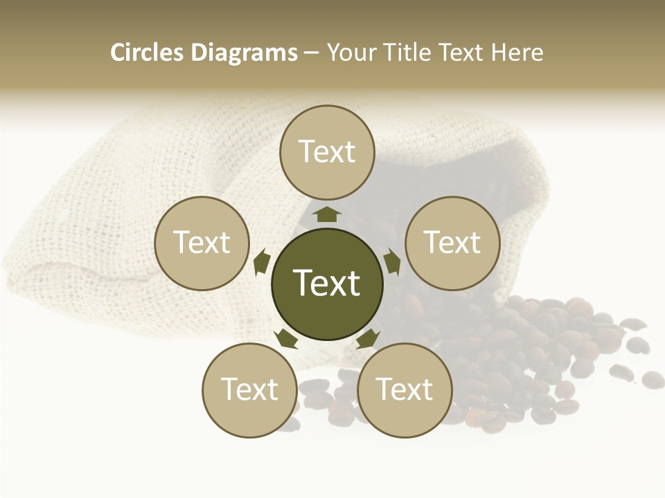 Spill Beige Full PowerPoint Template