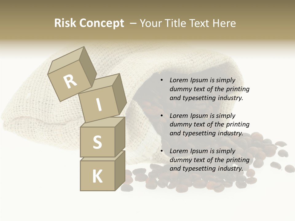 Spill Beige Full PowerPoint Template