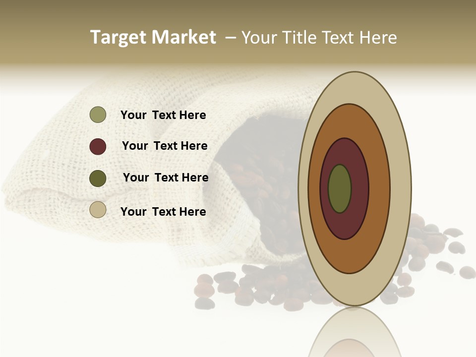 Spill Beige Full PowerPoint Template