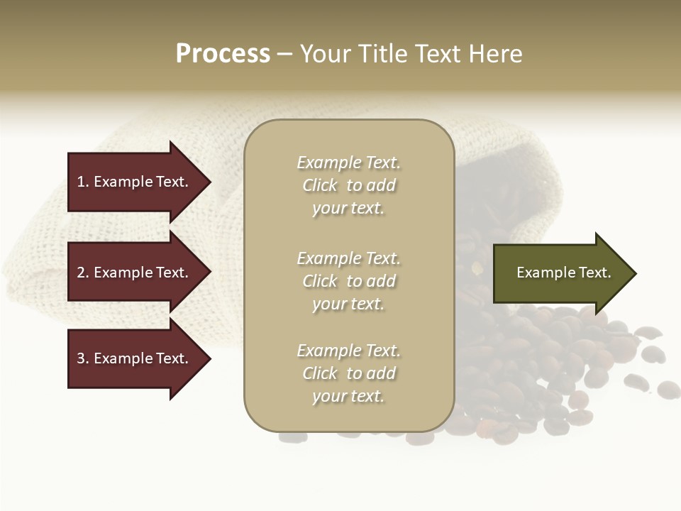 Spill Beige Full PowerPoint Template