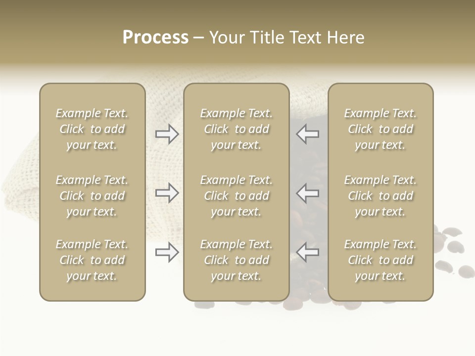 Spill Beige Full PowerPoint Template